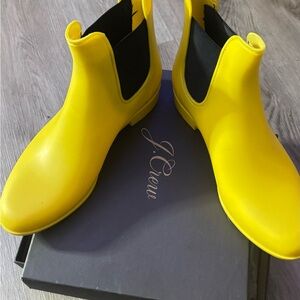 J. Crew Bright Yellow Women's Rain Boots